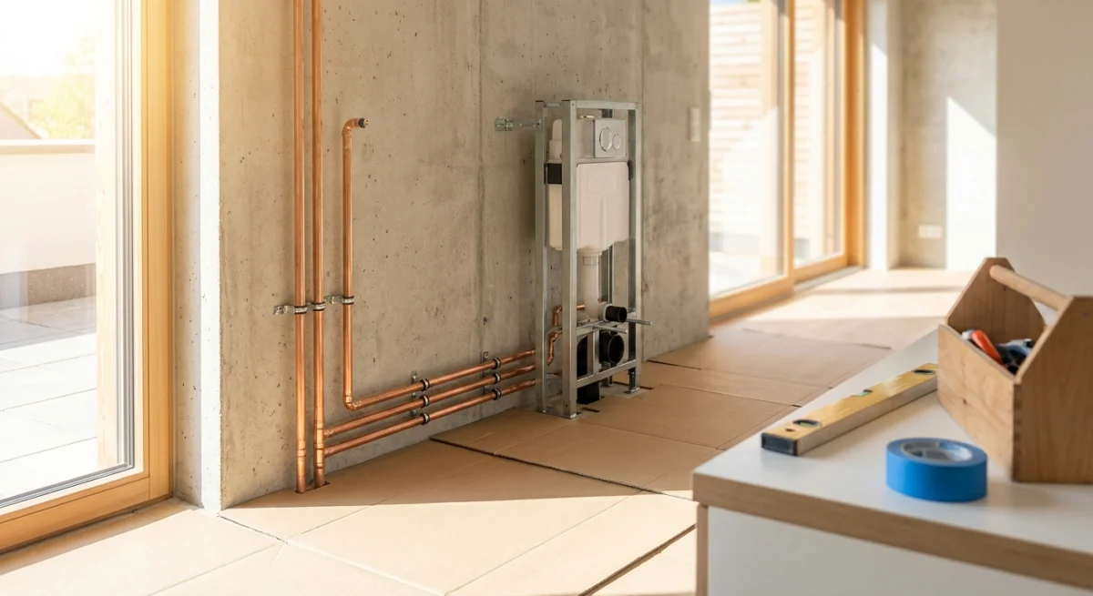 Schritt 5: Installation und Roharbeiten